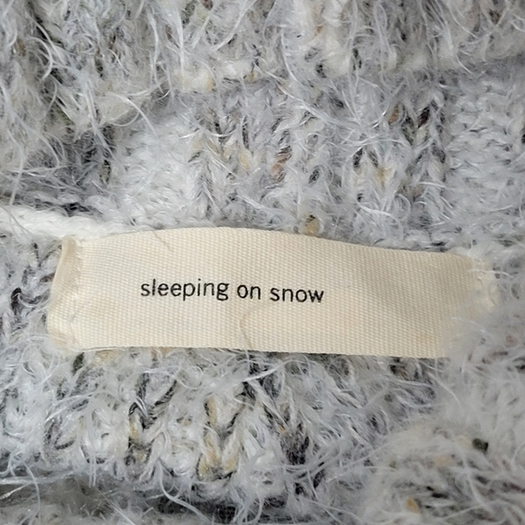 Anthroplogie Sleeping On Snow Shelvy Eyelash Sweater Dress. - Picture 6 of 10